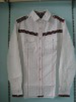 men's cotton   woven fashion shirt
