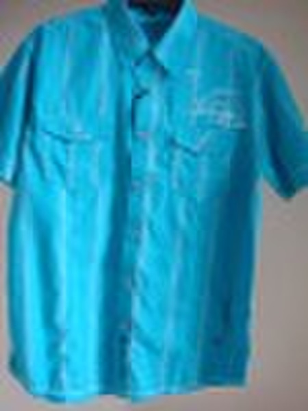 men's cotton y/d woven fashion shirt