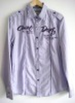 men's cotton woven fashion shirt