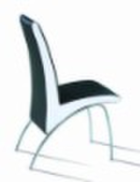 modern home furniture leather steel dinning chair