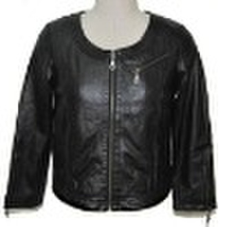 fashion ladies jacket leather (NW-0055)