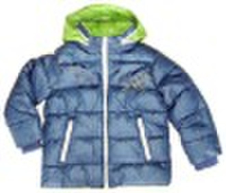 boy's fashion coat with different colour hood