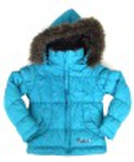 girl's winter coat with hood