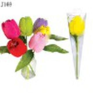 Tulpenform Promotion Geschenk Handtuch Blume