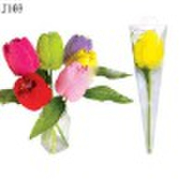 Tulpenform Promotion Geschenk Handtuch Blume