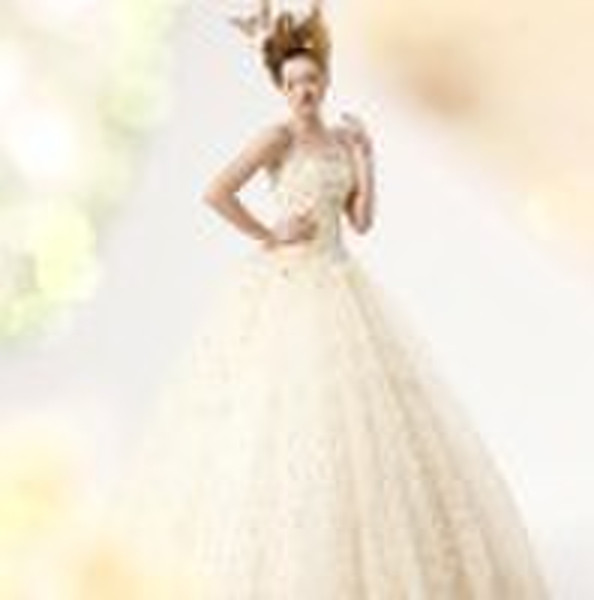 custom make  wedding dress 2011