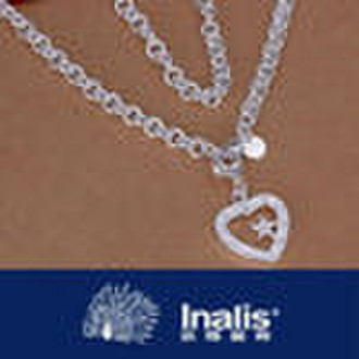 Fashion jewelry sterling silver necklaces