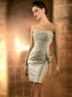 NEW !  Stunning Satin Evenig Gowns Short Style S.0