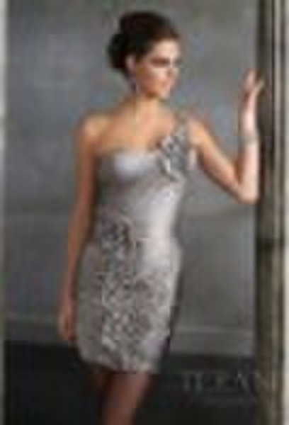 NEW !  Stunning Satin Evenig Gowns Short Style S.0