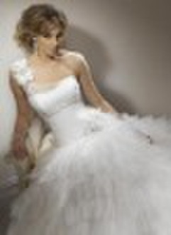 New Style Single Strap Wedding Gown