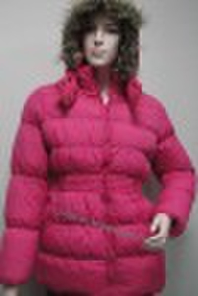 lady`s cotton-padded jacket,lady`s coat,lady`s gar