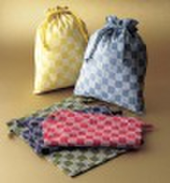 Japanese Style Print Cloth Fabric Bag