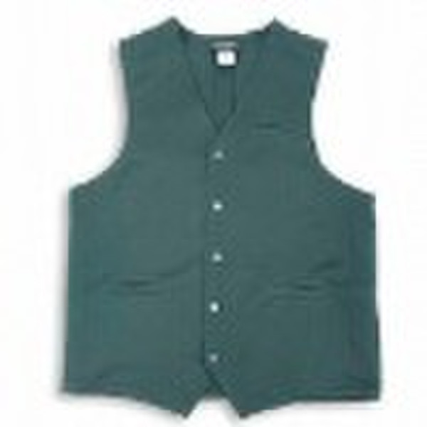 Cotton/Poly Twill Vest VES002