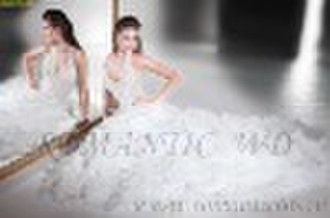 w520 New style tulle halter elegant wedding dress