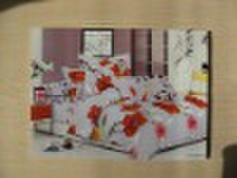 printed bedding set