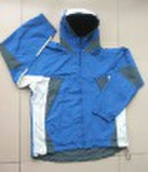 blue taped jacket Li