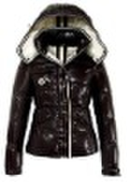 MONCLER Quincy Women Down jackets ----Brown