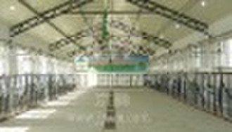 flat milking parlor