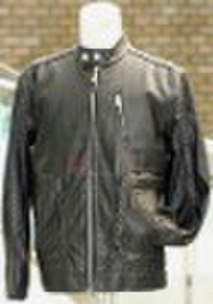 Men's pu jacket