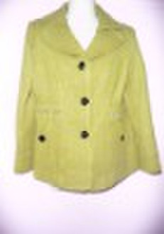 Ladies' graceful woolen winter jacket