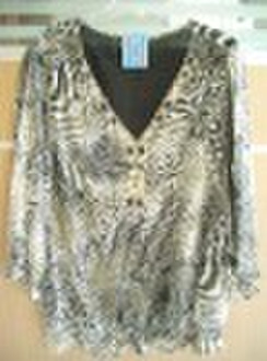 printed blouse design