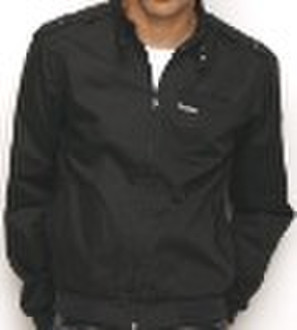 men's casual jackets with front zipper,collar