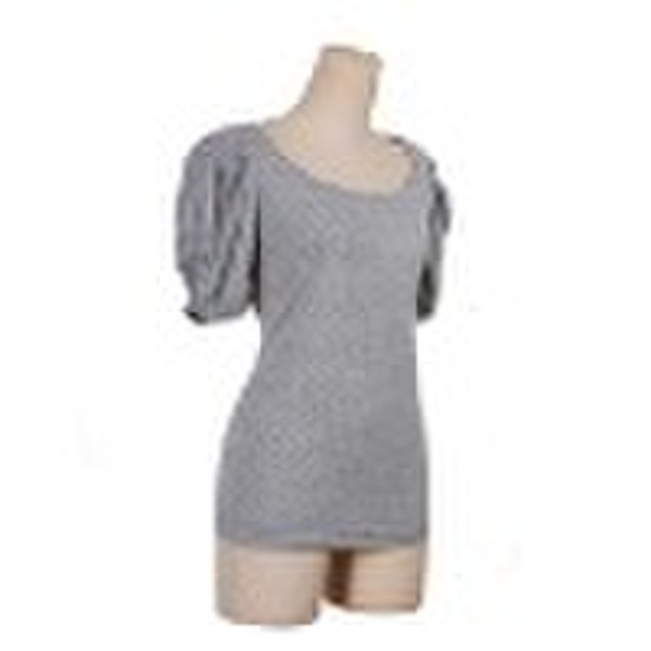 Lady  Round Neck  T-shirt