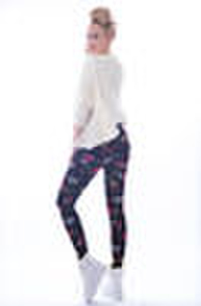 BLJ Korean Fashion Diamant-Leggings / Enge