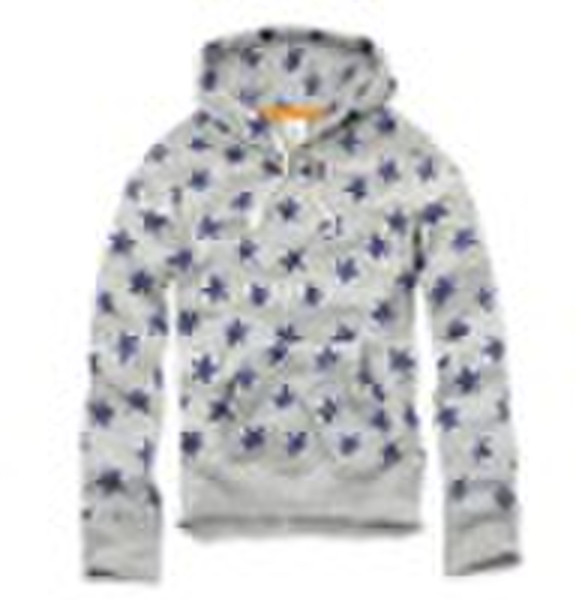 Fashion leisure hooded  sweatshirt