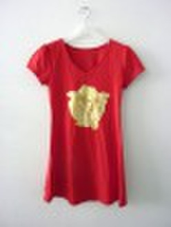 Cotton Short sleeves Fashion girl polo shirt,girl