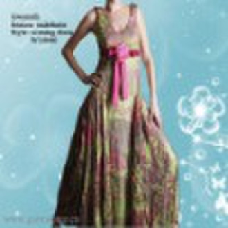 Art und Weiseabendkleid der Dame