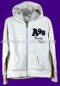 FLEECE HOODED JACKET