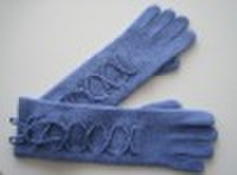 long cashmere gloves