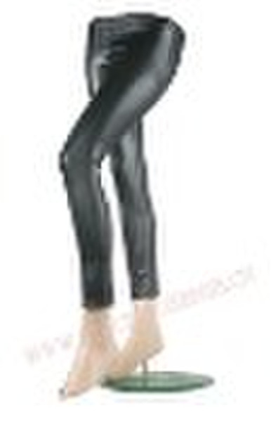 Leder-Leggings