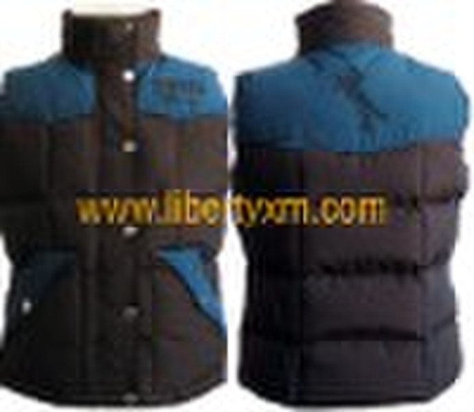 nylon vest with western yoke