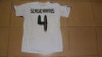 10/11 Real Madrid Shirt Home #4 Sergio Ramos accep