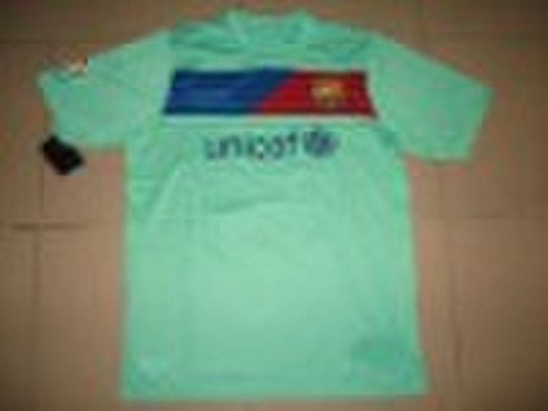 10/11 Barcelona Away Football shirt Football unifo