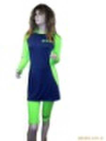 hot sell musilm long-sleeve ladies swimsuit