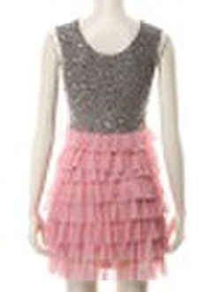 sequined shining tank dress