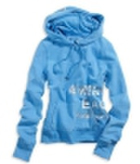 women's casual hooded sweatshirt ( cotton/poly