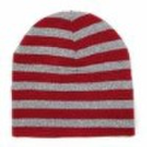 winter hat knitted hat striped ski hat