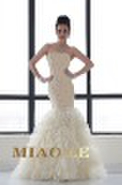 New classic  style lace marmaid and elegant  weddi