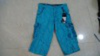 men's embroidery shorts