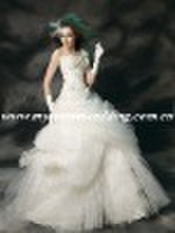 free shipping wholesale handcraft ball gown strapl