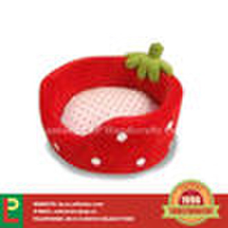 lovely strawberry shape pet bed