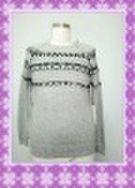 Men's Intarsia Knitted Sweater