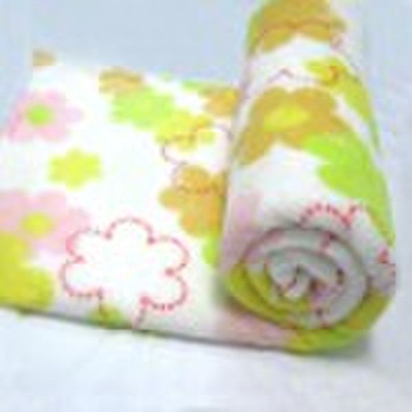 Super Soft Print Colar Fleece Blanket