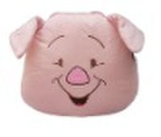 lovely plush cartoon pig cushion