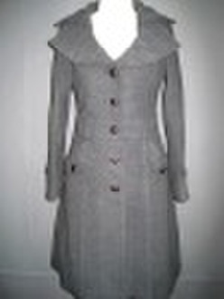 Wool Women Winter Coats With Beautiful Collar