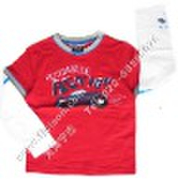 boys knit long sleeve T-shirt